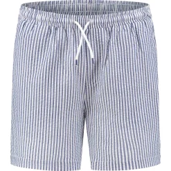Zwembroeken|Zwemkleding*Prénatal heren zwemshort streep  strepen blauw Blue