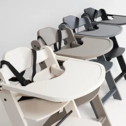 Wipstoelen & Bouncers*Prénatal houten kinderstoel Evan bundel zwart