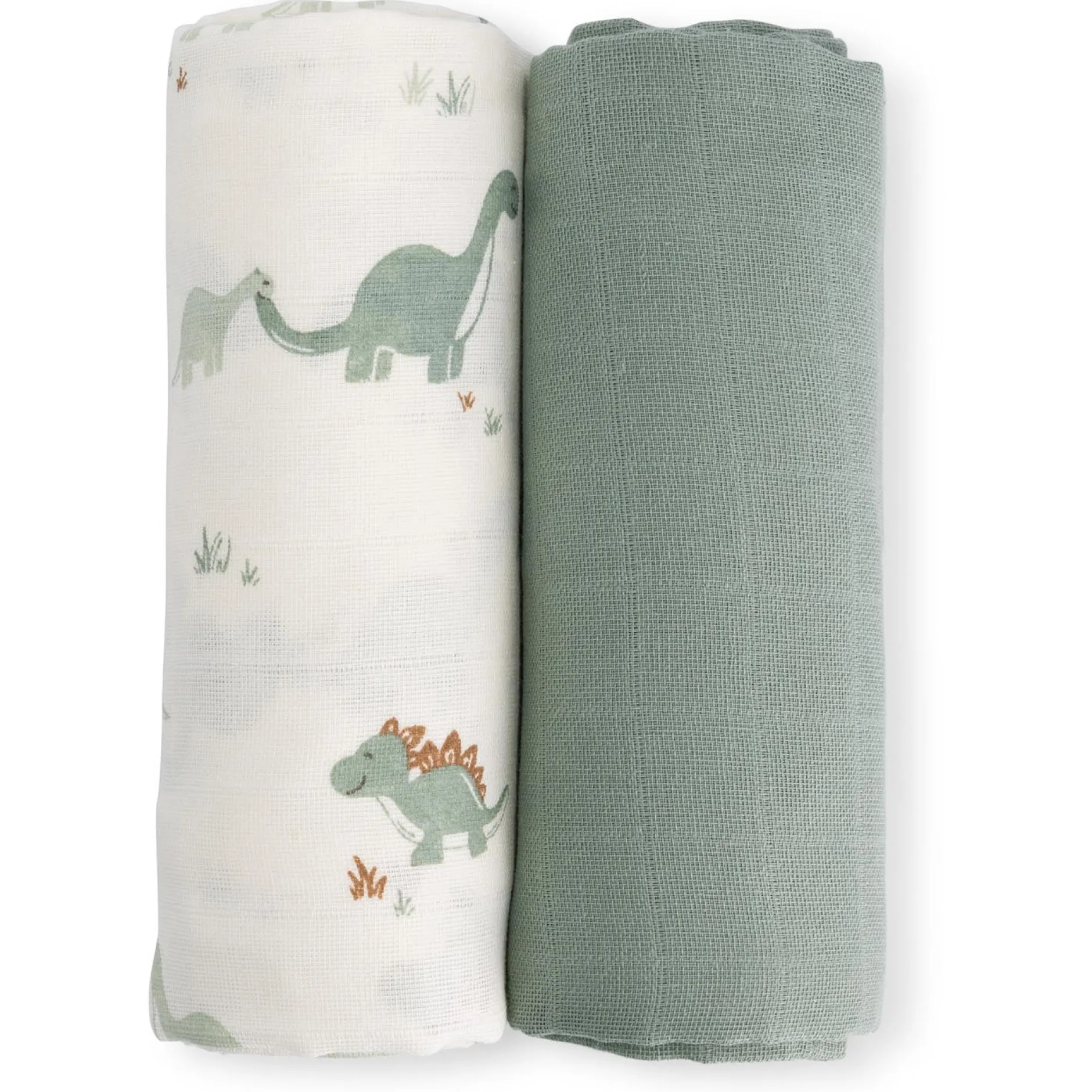Doeken & Luiers*Prénatal hydrofiele doeken dino 2 stuks multi