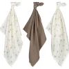 Doeken & Luiers*Prénatal hydrofiele luiers graan 3 stuks  taupe