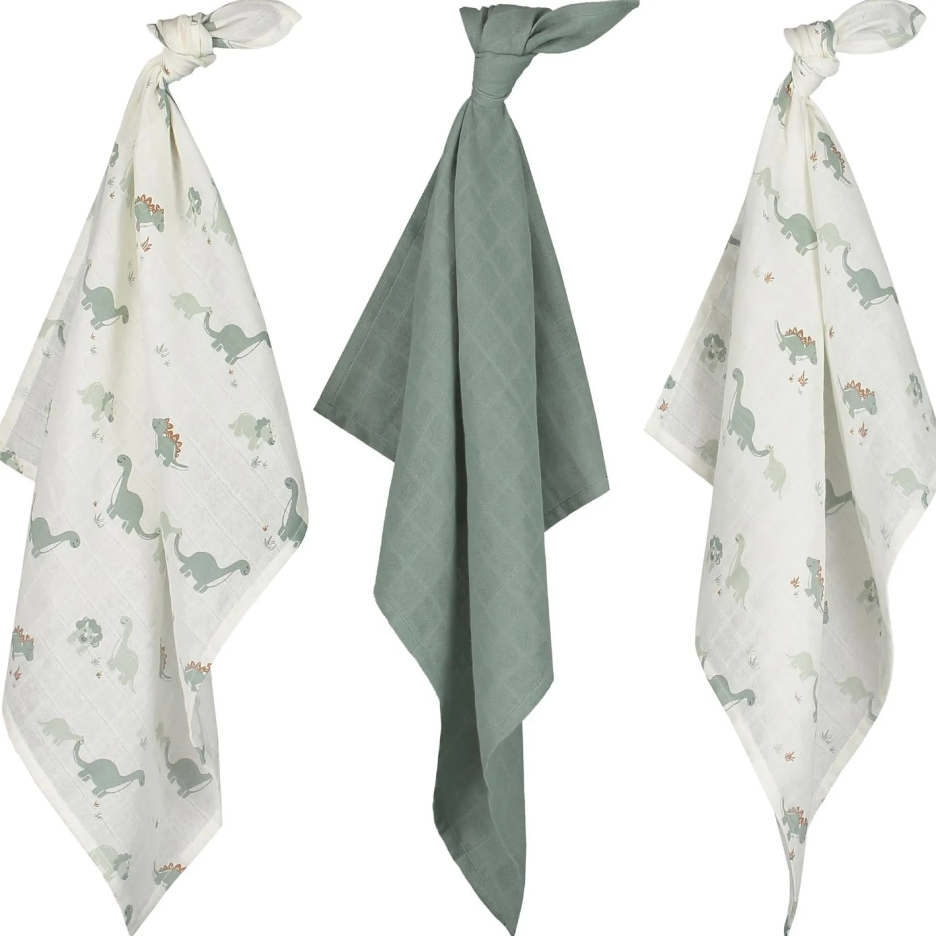 Doeken & Luiers*Prénatal hydrofiele luiers Dino 3 stuks multi