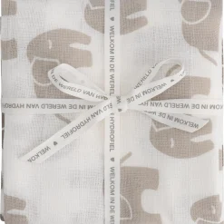 Boxen|Doeken & Luiers*Prénatal hydrofiele luiers Otis Olifant 3 stuks  wit
