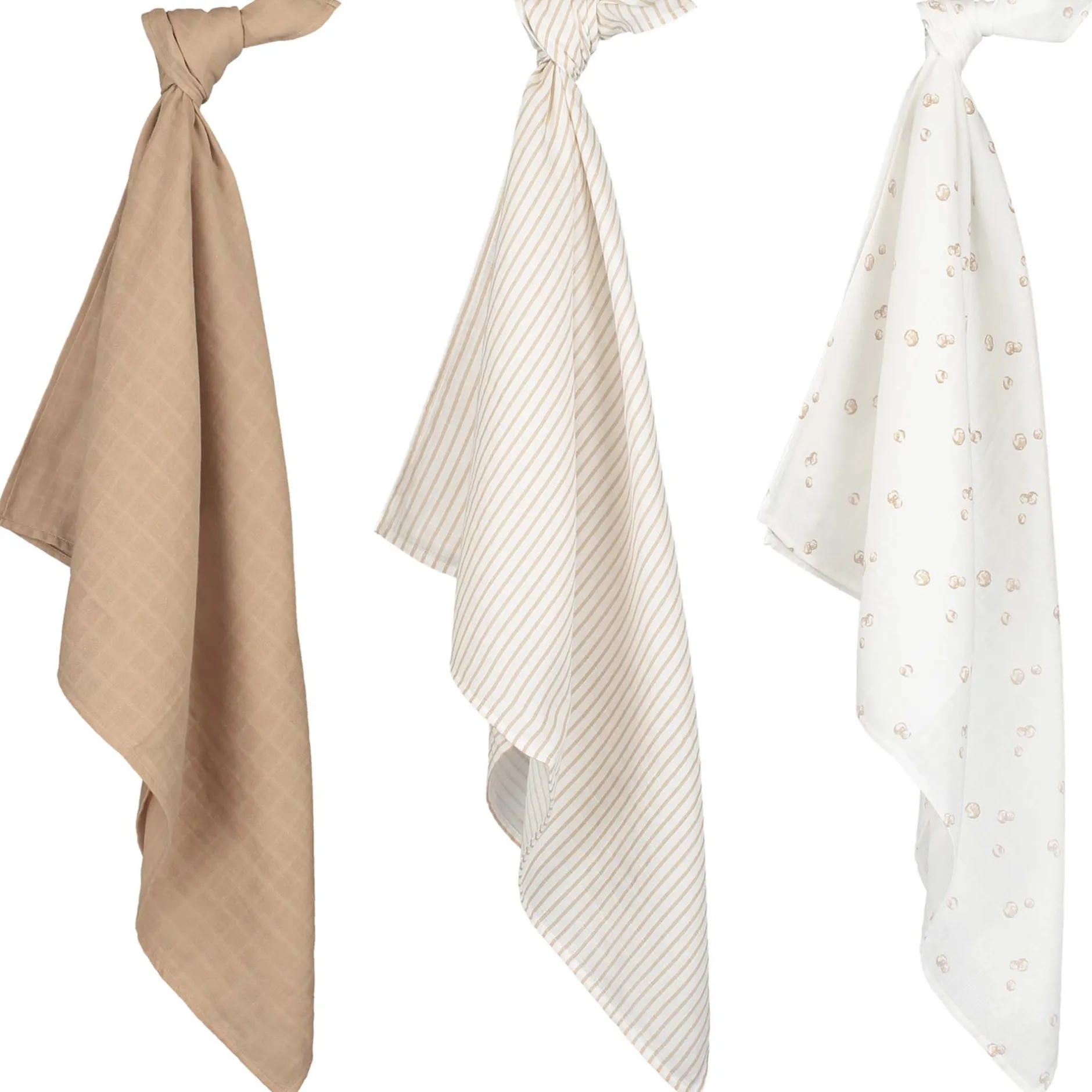 Doeken & Luiers*Prénatal hydrofiele luiers soon 3 stuks beige