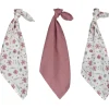 Doeken & Luiers*Prénatal hydrofiele luiers Bloem 3 stuks  roze