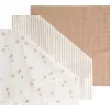 Monddoekjes|Monddoekjes*Prénatal hydrofiele monddoekjes 3 stuks  beige