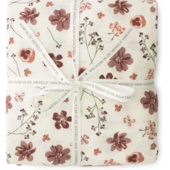 Doeken & Luiers*Prénatal hydrofiele multidoeken bloemen 2 stuks  roze