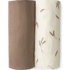 Doeken & Luiers*Prénatal hydrofiele multidoeken graan 2 stuks taupe