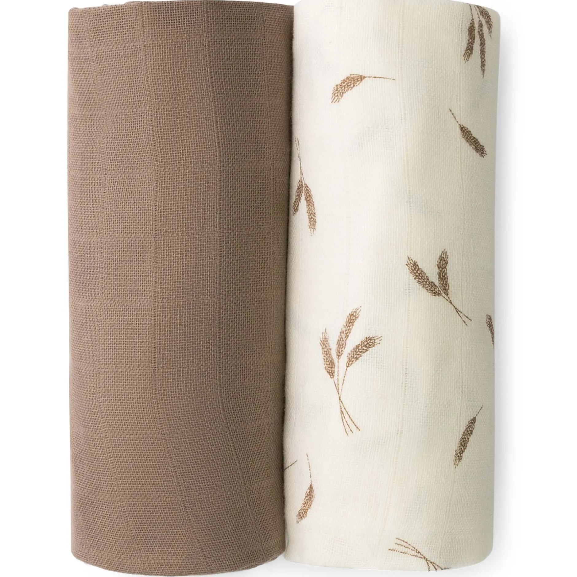 Doeken & Luiers*Prénatal hydrofiele multidoeken graan 2 stuks taupe