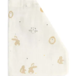 Washandjes*Prénatal hydrofiele washand kleine vriendjes 3 stuks  wit