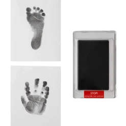 Feestartikelen|Kraamcadeaus*Prénatal inktafdrukset Black