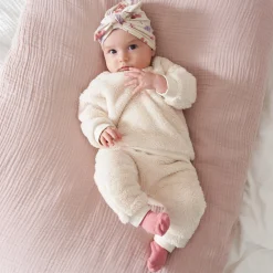 Broeken|Shirts & Vesten*Prénatal &Joy sweater & broek teddy Dark Ecru