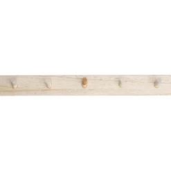 Kapstokhaakjes*Prénatal kapstok hout bruin