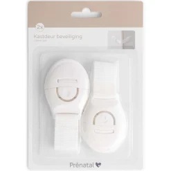 Kastbeveiliging*Prénatal kastdeur beveiliger 2 stuks wit