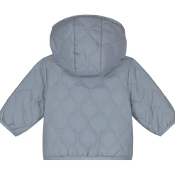 Jassen|Jassen*Prénatal kinder winterjas lange mouwen effen blauw Dark Milky Blue