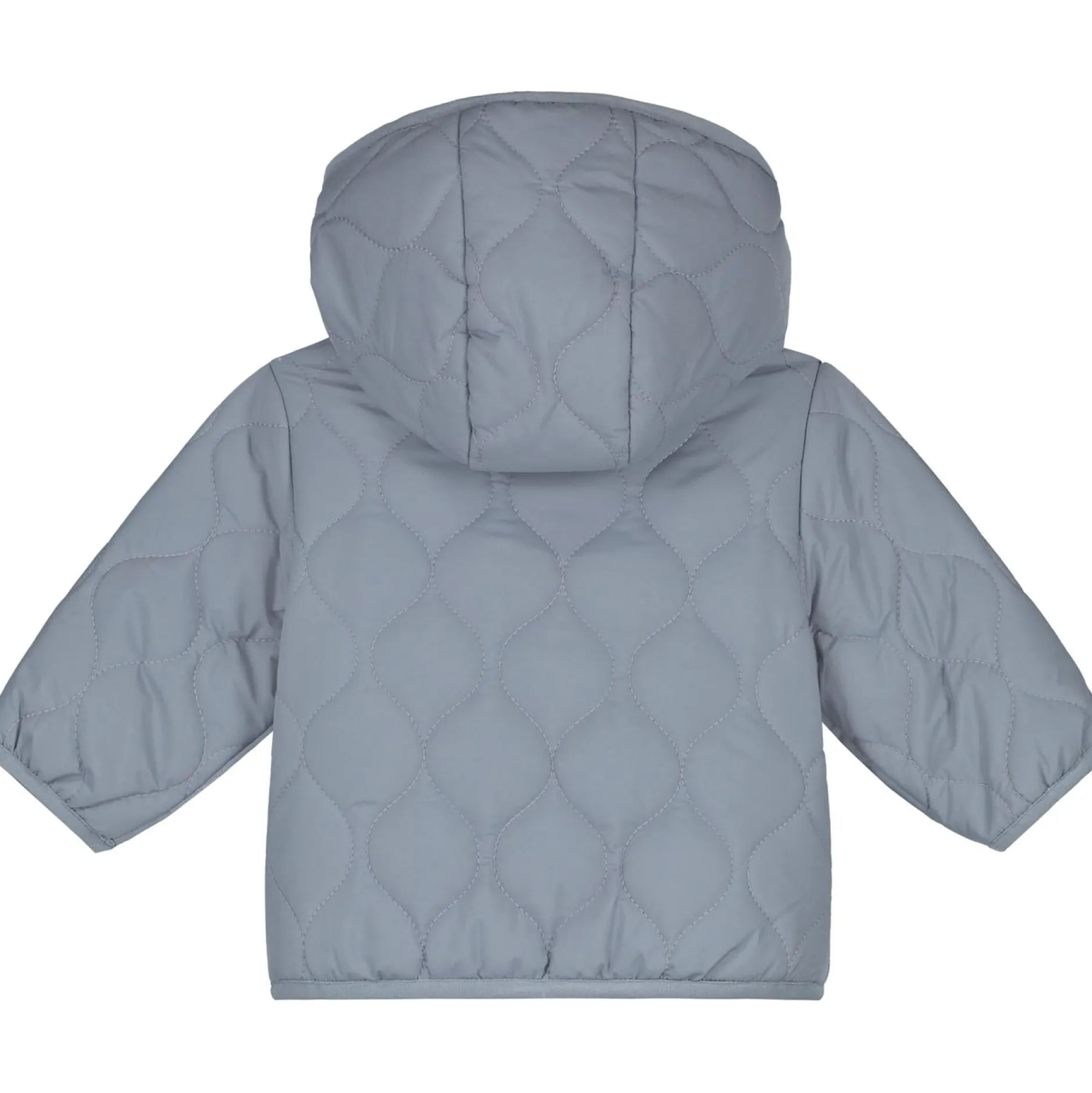 Jassen|Jassen*Prénatal kinder winterjas lange mouwen effen blauw Dark Milky Blue