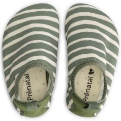 Zwembroeken|Schoenen & Slofjes*Prénatal kinder zwemschoenen streep  groen Light Khaki Green