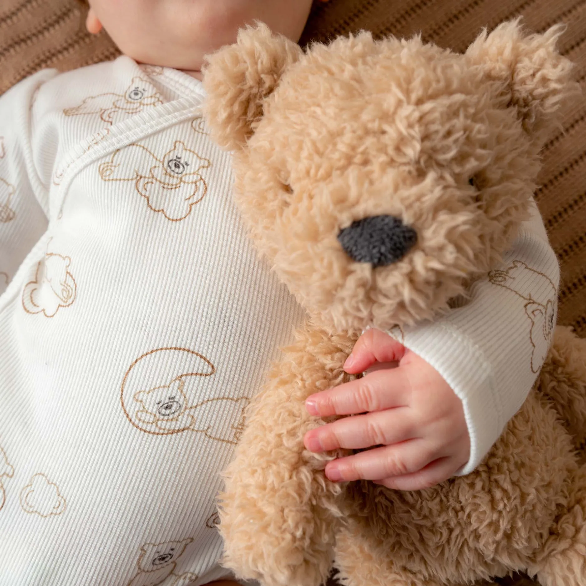 Knuffels*Prénatal knuffel beer 30cm Beigebrown