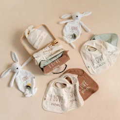 Feestartikelen|Fopspenen & Accessoires*Prénatal Knuffeldoekje I Love Mama wit
