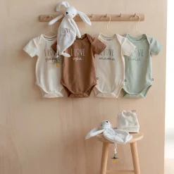 Feestartikelen|Fopspenen & Accessoires*Prénatal Knuffeldoekje I Love Mama wit