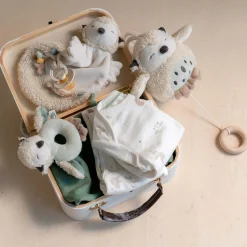 Knuffeldoekjes|Fopspenen & Accessoires*Prénatal knuffeldoekje Kleine Vriendjes wit
