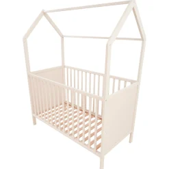 Ledikanten*Prénatal ledikant bed/huisje Bauke Ecru