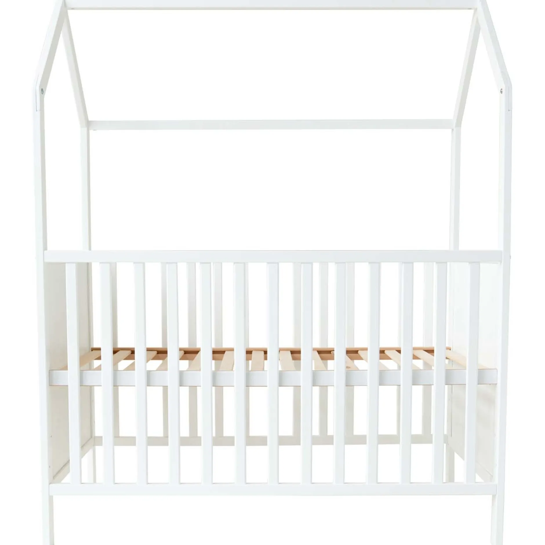 Ledikanten*Prénatal ledikant bed/huisje Bauke White