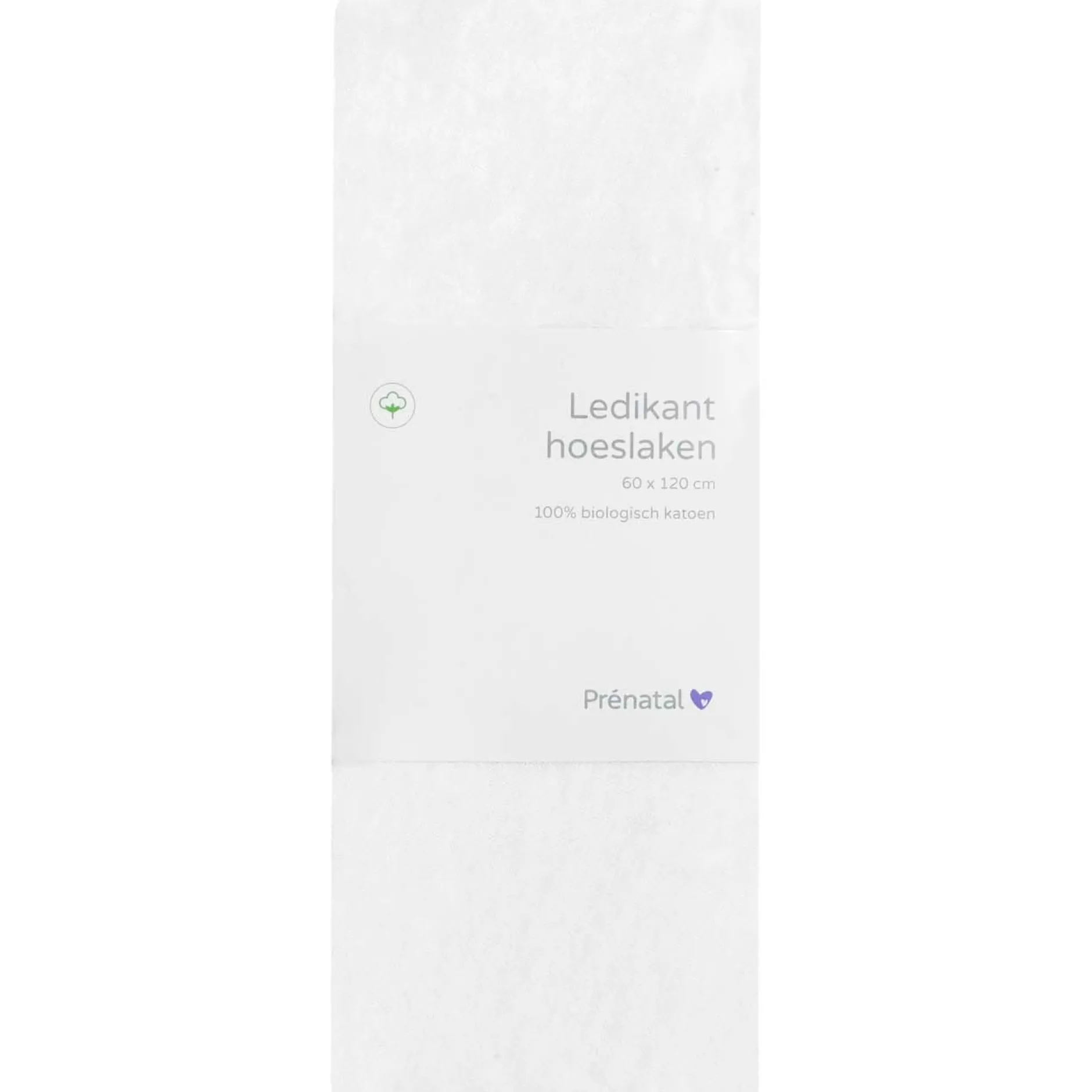 Hoeslakens*Prénatal ledikant hoeslaken wit