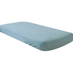 Hoeslakens*Prénatal ledikant hoeslaken turquoise