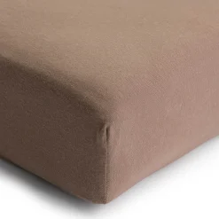 Hoeslakens*Prénatal ledikant hoeslaken taupe