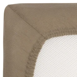 Hoeslakens*Prénatal ledikant hoeslaken taupe