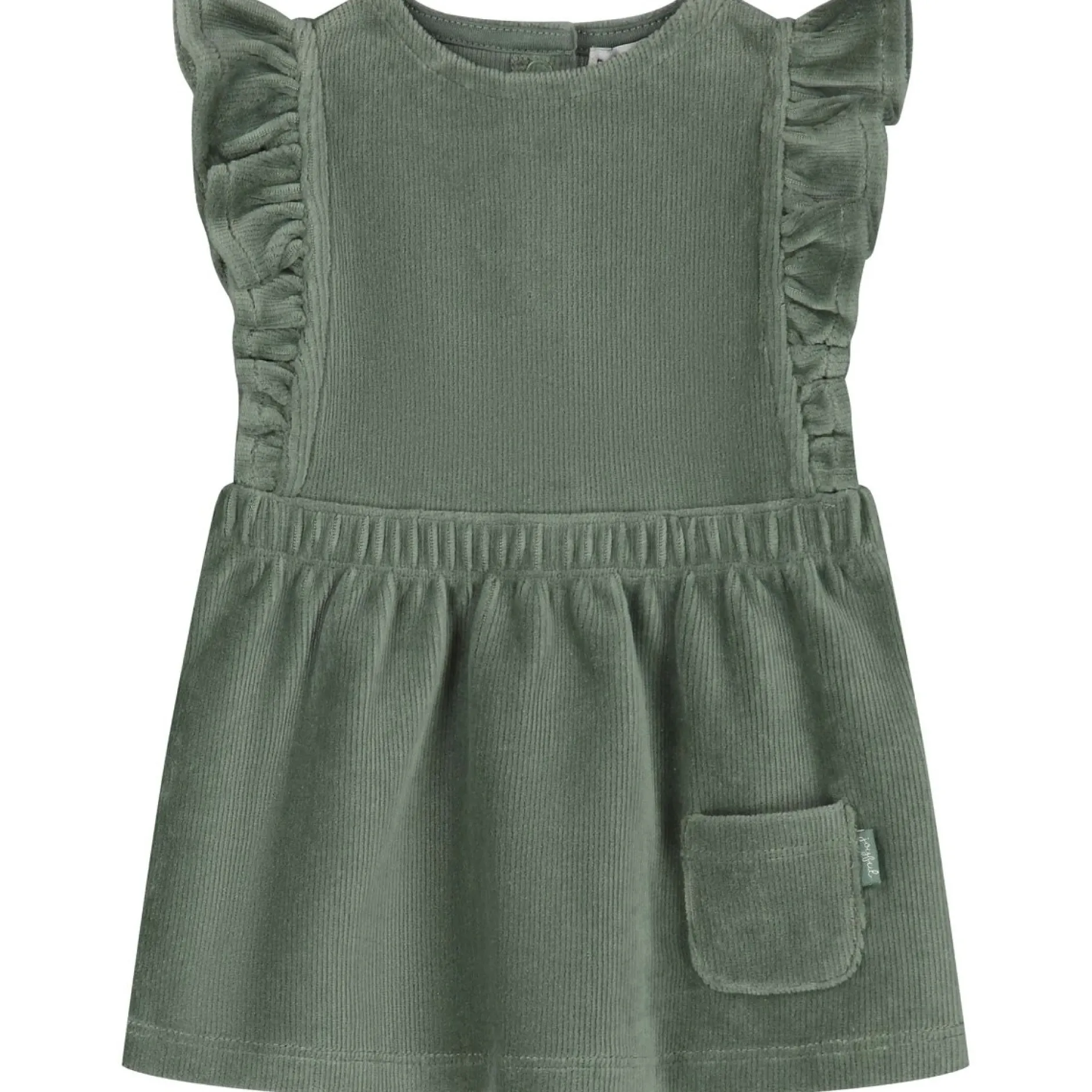 Broeken|Shirts & Vesten*Prénatal Limited newborn jurk & overslag shirt Dark Greenshade