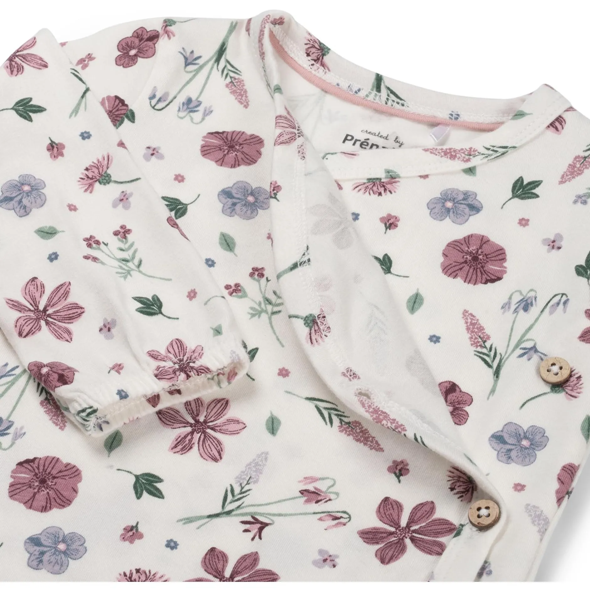 Broeken|Shirts & Vesten*Prénatal Limited newborn jurk & overslag shirt Dark Greenshade