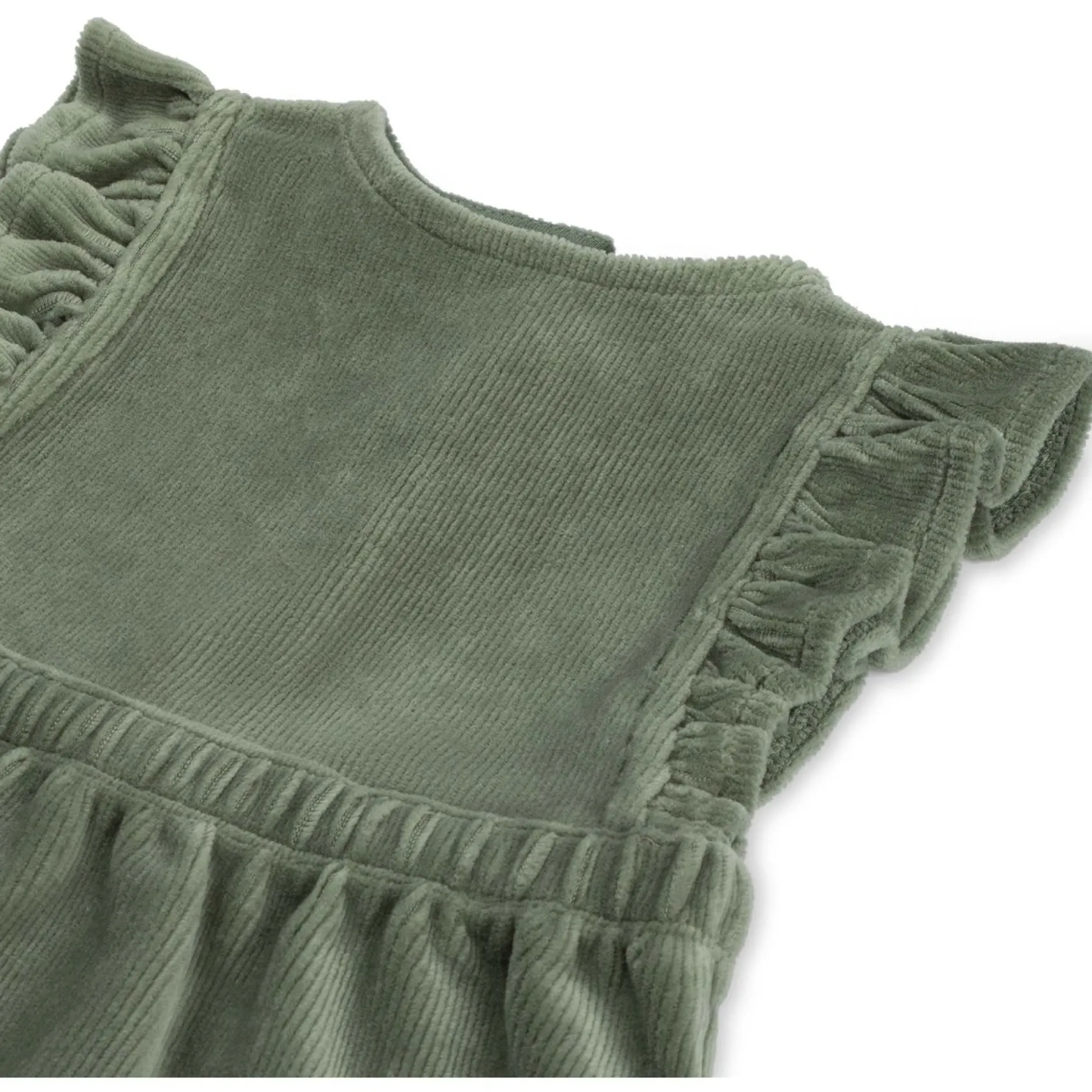 Broeken|Shirts & Vesten*Prénatal Limited newborn jurk & overslag shirt Dark Greenshade