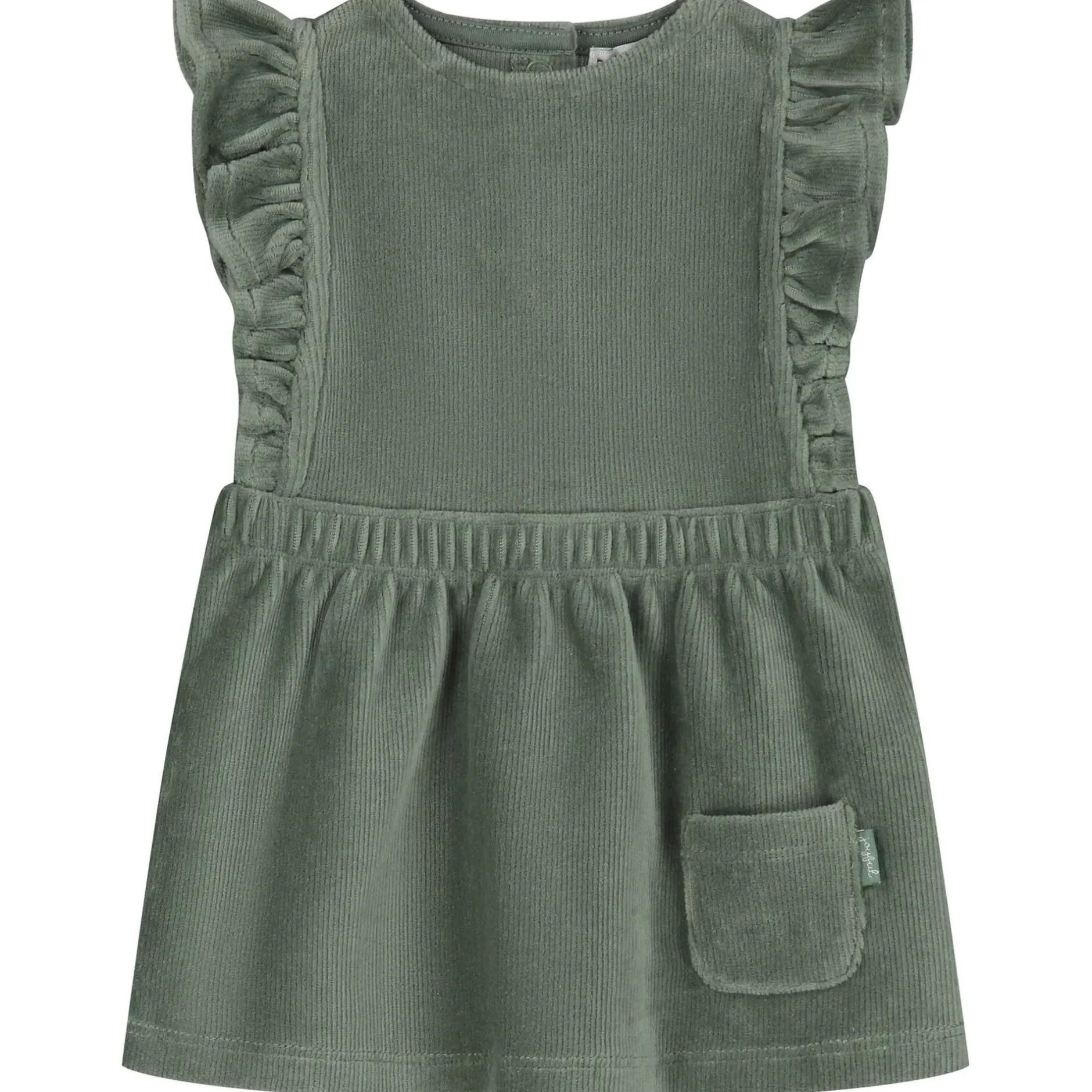Broeken|Shirts & Vesten*Prénatal Limited newborn jurk & overslag shirt Dark Greenshade