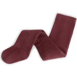 Sokken & Maillots|Sokken & Maillots*Prénatal maillot rib  effen rood Dark Wine Red