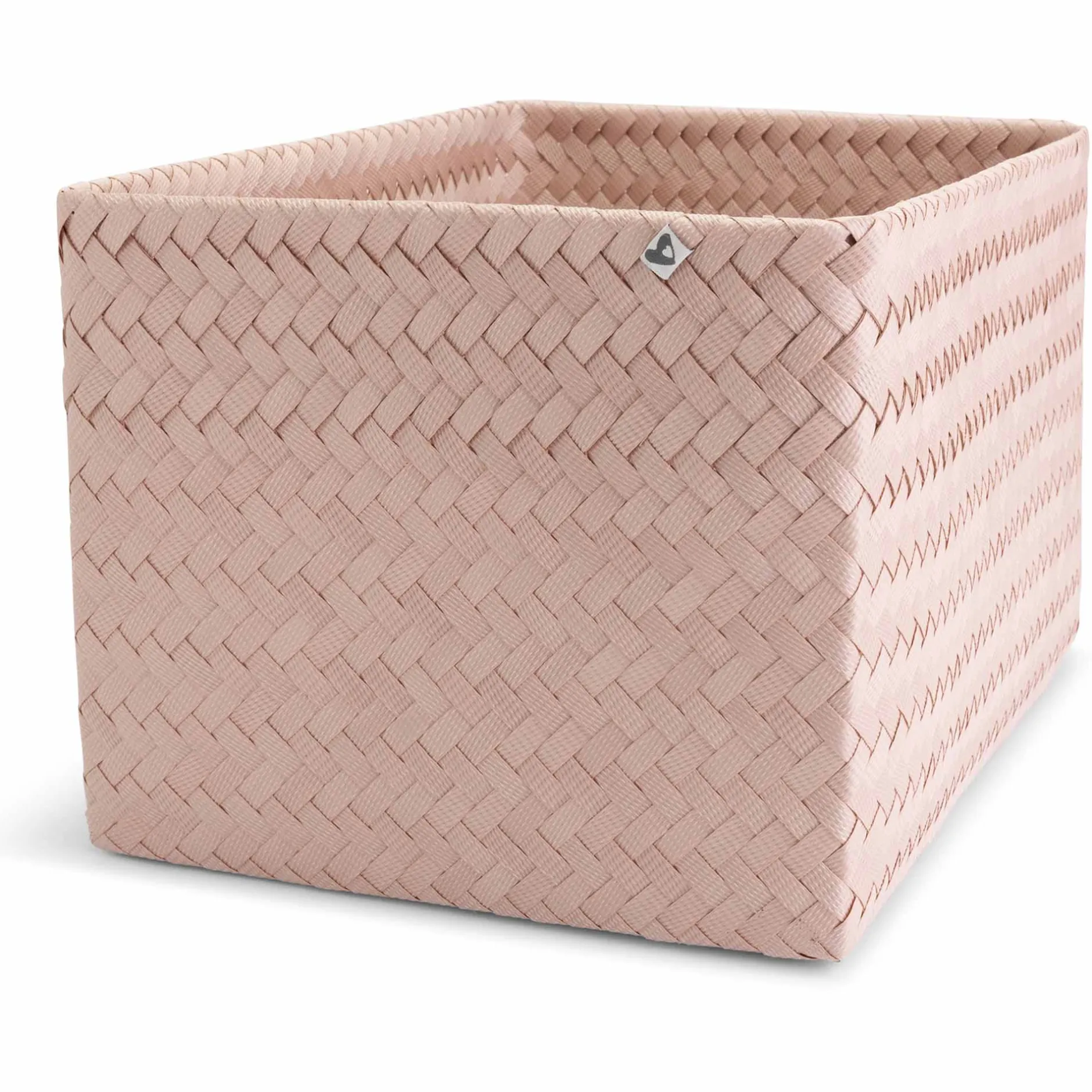 Manden & Dozen*Prénatal mandje vierkant roze