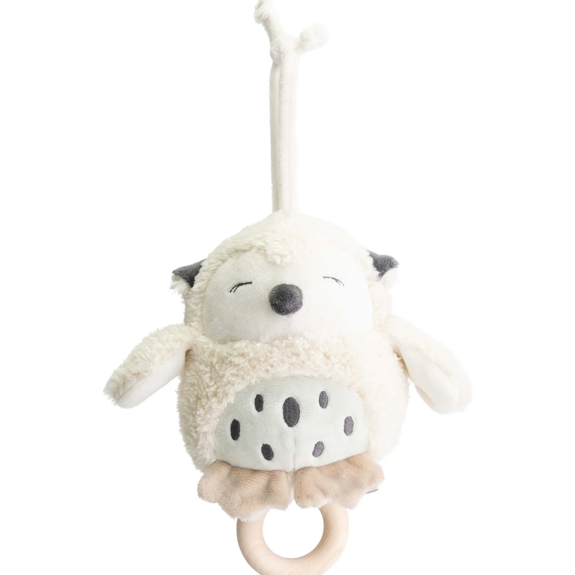Muziekmobielen & Muziekdoosjes*Prénatal muziekdoosje Kleine Vriendjes Ivory White