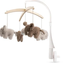Muziekmobielen & Muziekdoosjes|Boxen*Prénatal muziekmobiel Otis de olifant Grey
