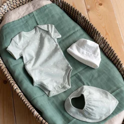 Feestartikelen|Kraamcadeaus*Prénatal new born giftset Green