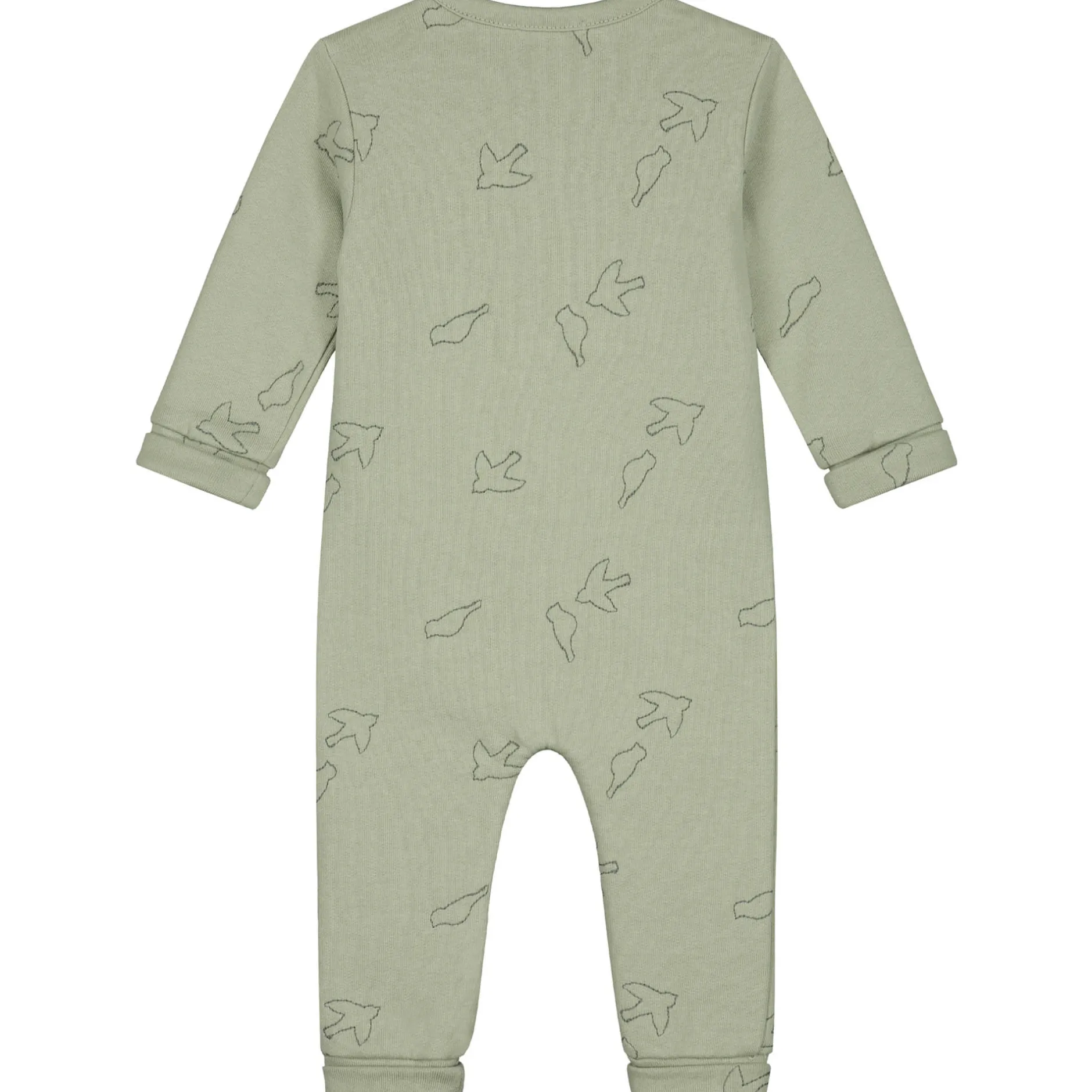 Boxpakjes|Boxpakjes & Jumpsuits*Prénatal newborn boxpakje Pure lange mouwen all over print groen LightGreenshade