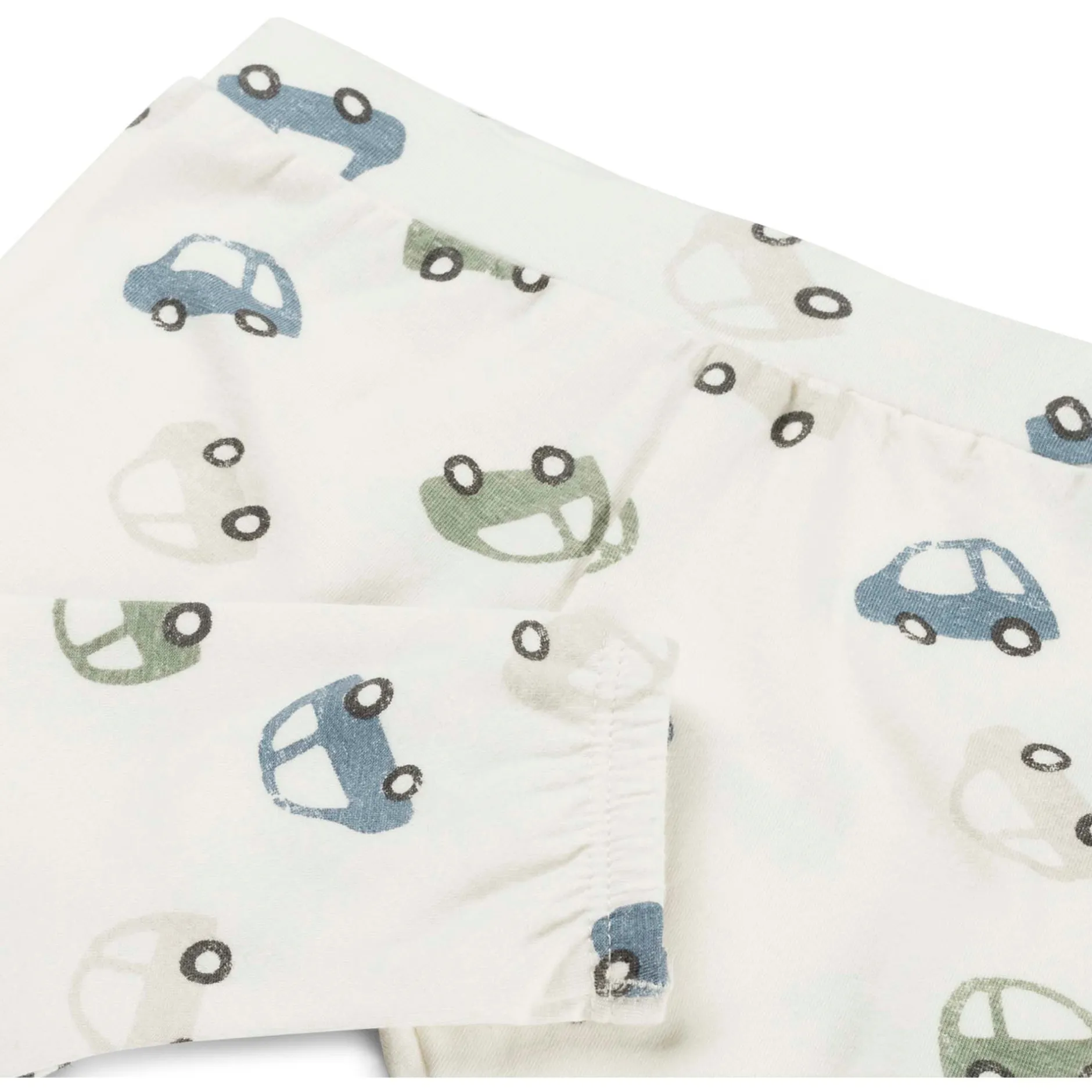 Broeken & Tuinbroeken|Broeken & Leggings*Prénatal newborn broek all over print wit Ivory White