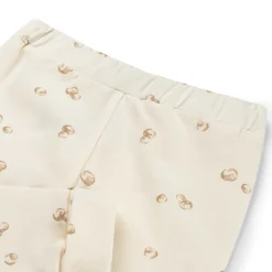 Broeken & Tuinbroeken|Broeken & Leggings*Prénatal newborn broek  all over print beige Dark Off-White