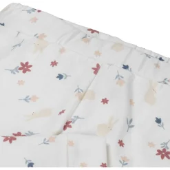 Broeken & Leggings|Broeken*Prénatal newborn broek  bloemen wit Ivory White