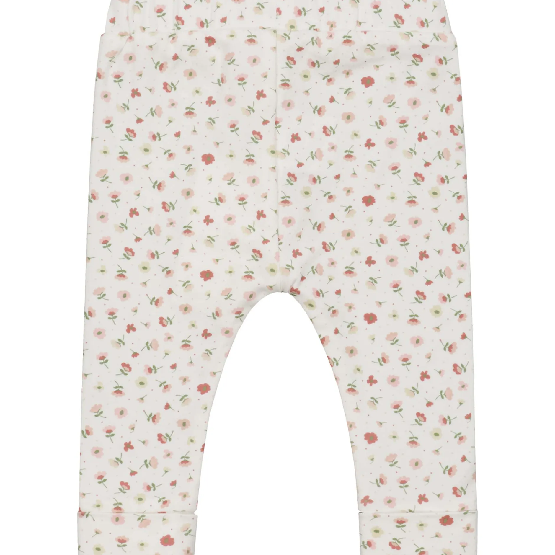 Broeken & Leggings|Broeken*Prénatal newborn broek bloemen roze Powder Pink