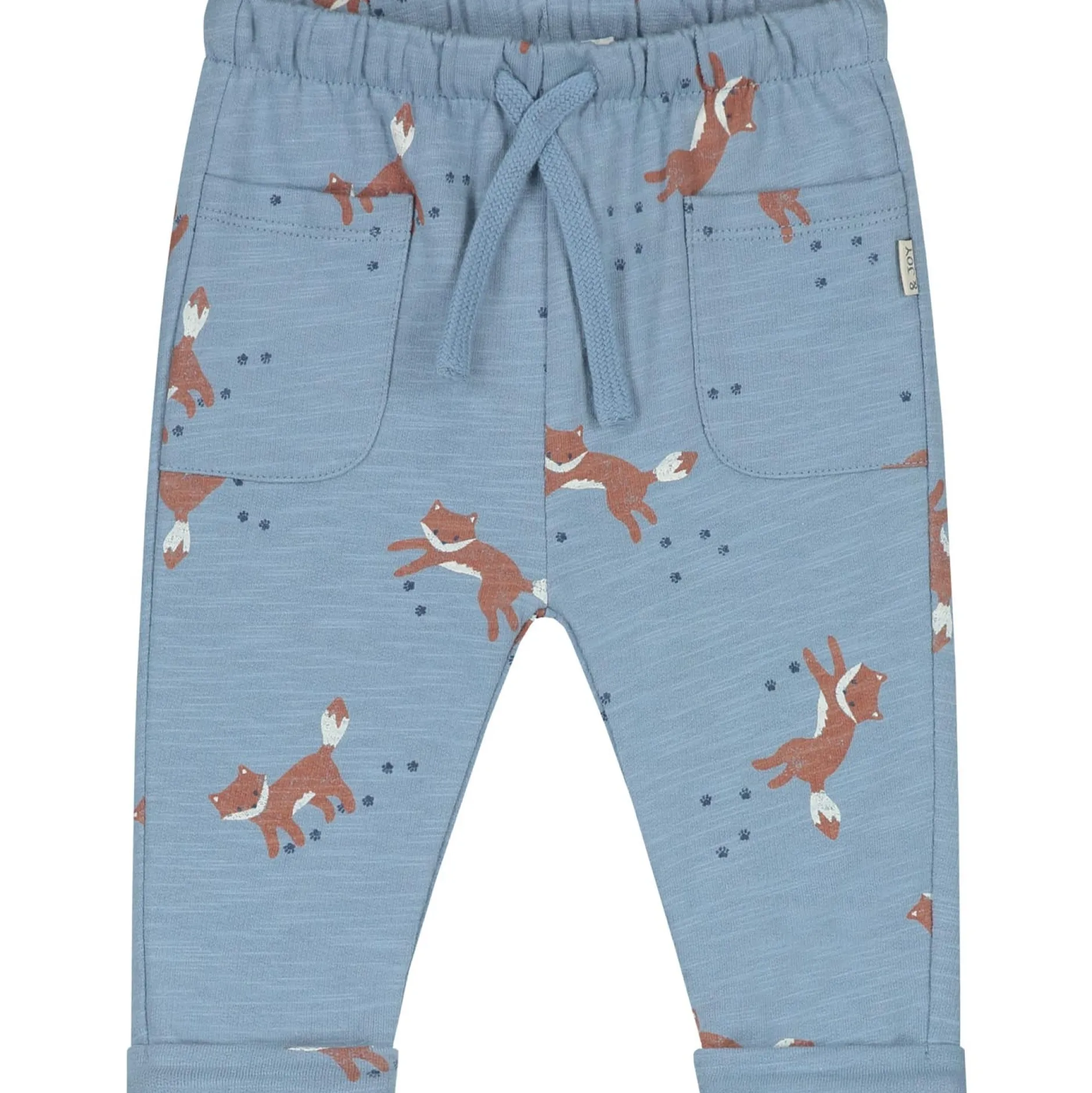 Broeken & Tuinbroeken|Broeken & Leggings*Prénatal newborn broek dierenprint blauw Powder Blue