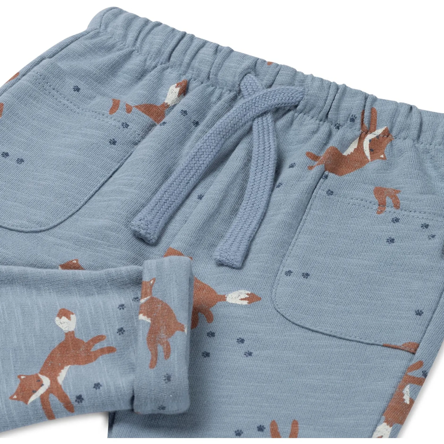 Broeken & Tuinbroeken|Broeken & Leggings*Prénatal newborn broek dierenprint blauw Powder Blue