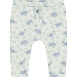 Broeken & Tuinbroeken|Broeken & Leggings*Prénatal newborn broek dierenprint groen Ivory White