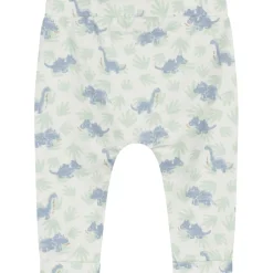 Broeken & Tuinbroeken|Broeken & Leggings*Prénatal newborn broek  dierenprint groen Ivory White