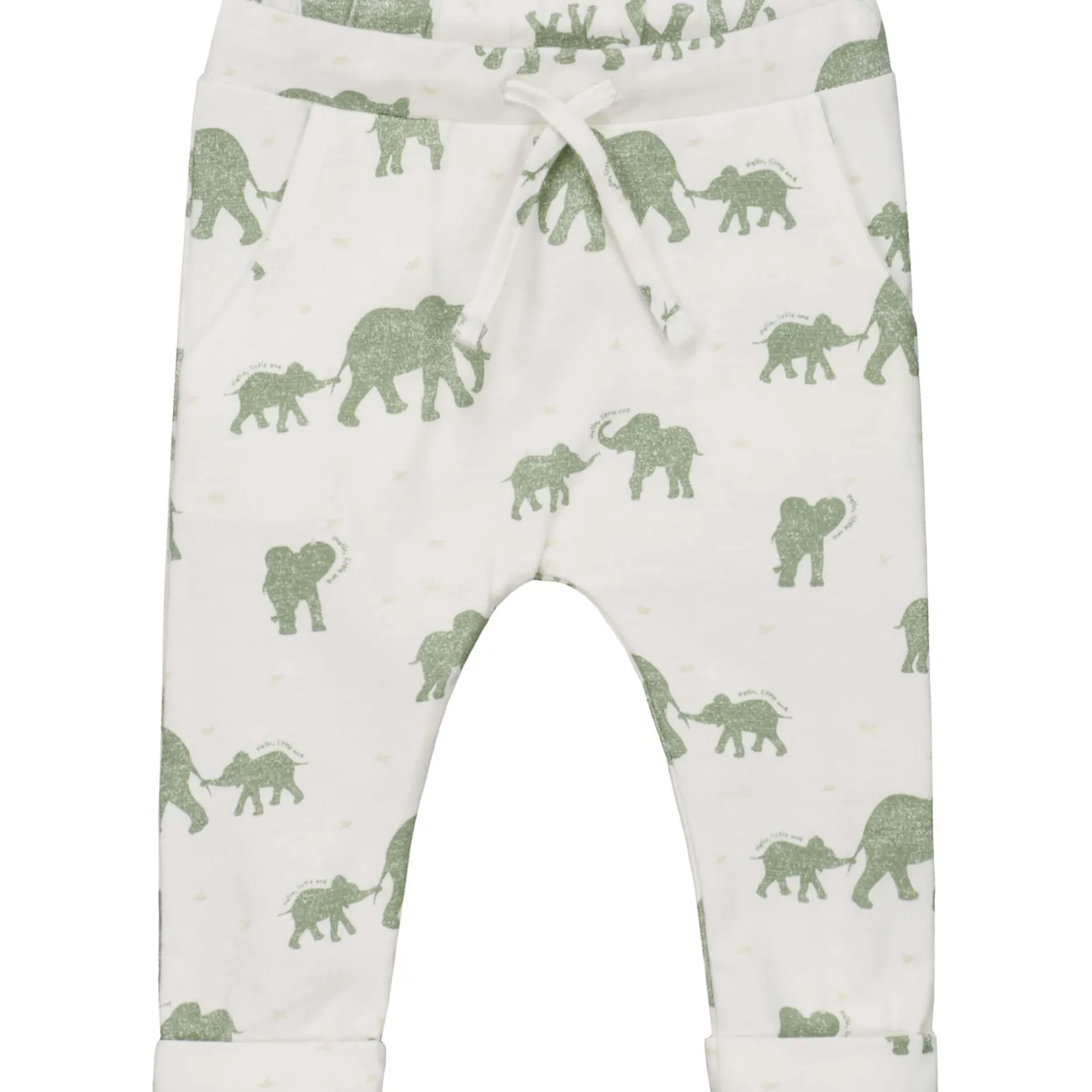 Broeken & Tuinbroeken|Broeken & Leggings*Prénatal newborn broek dierenprint groen Green Shade