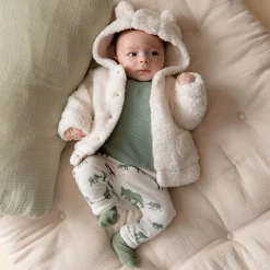 Broeken & Tuinbroeken|Broeken & Leggings*Prénatal newborn broek dierenprint groen Green Shade